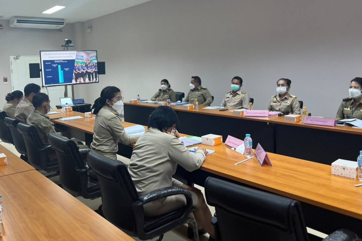 หัวหน้าผู้ตรวจราชการกระทรวงยุติธรรม​ เข้าตรวจราชการ รอบที่​ 1 ประจำปีงบประมาณ พ.ศ.  2566​ เขตตรวจราชการที่​ 18 จังหวัดอุทัยธานี